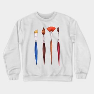 set brushes_color pencil Crewneck Sweatshirt